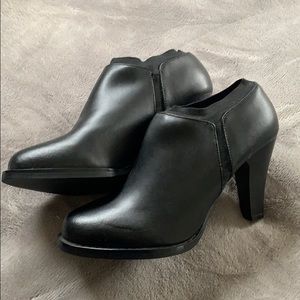 Black ankle boots